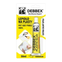 Den Braven Plastic Glue 50ml lepidlo na plasty Debbex