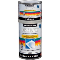 Epolex set S2321+S7300 barva na vany 0,94kg bílá lesk