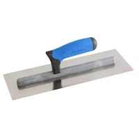 Hladítko nerez hladké 350x130mm gum. ruk. Kubala