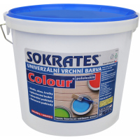 SOKRATES Colour 0100 bílá 5kg pololesk